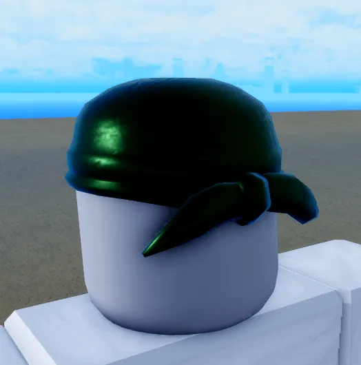 Green Bandana in Haze Seas